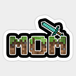 Mom Lover Video Game Gift For Women Mother day Sticker